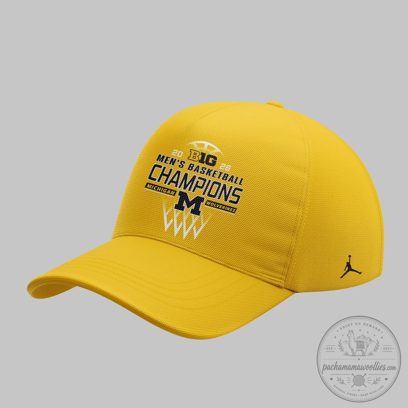 2026 Big Ten Champions T-Shirt for Michigan Wolverines Men's Basketball 3 2026 Big Ten Champions T-Shirt for Michigan Wolverines Men