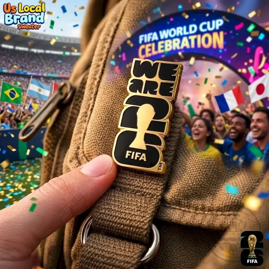 FIFA World Cup 2026 We Are 26 Logo Beige Bucket Hat 5 FIFA World Cup 2026 We Are 26 Logo Beige Bucket Hat