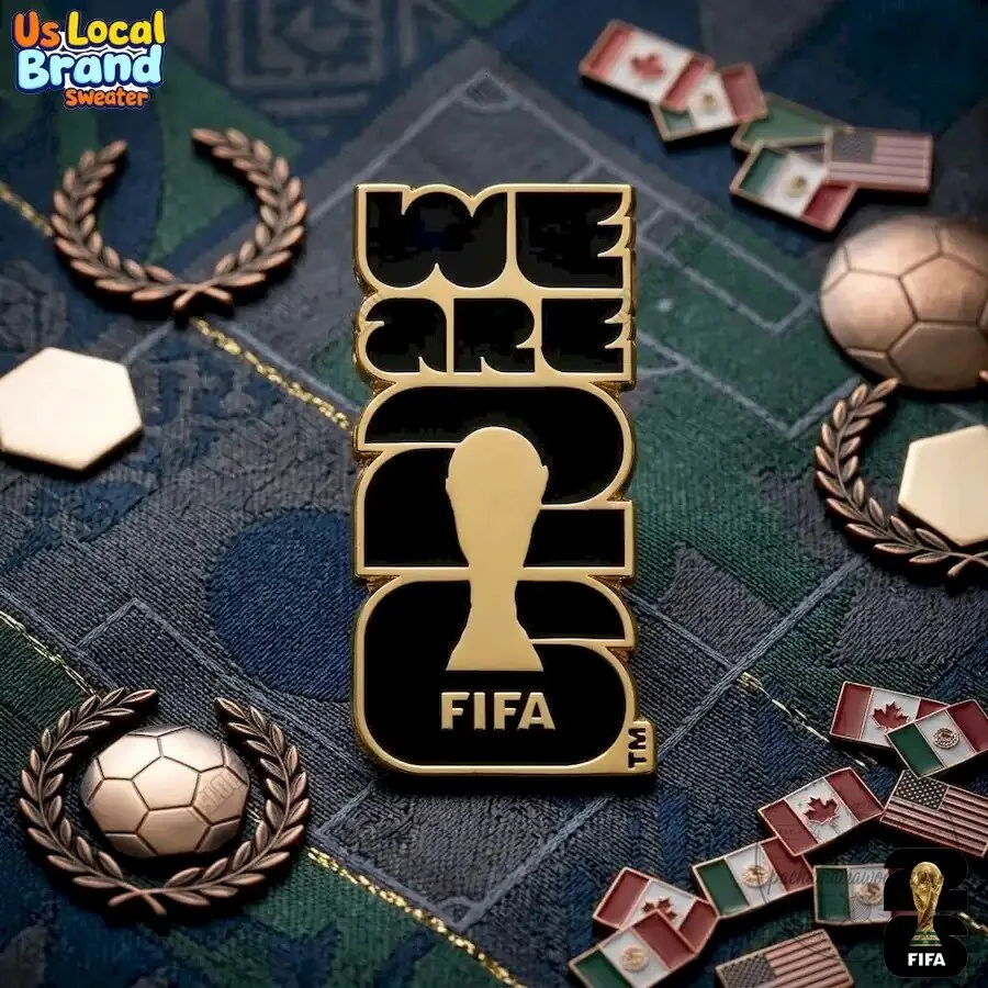 FIFA World Cup 2026 We Are 26 Logo Beige Bucket Hat 7 FIFA World Cup 2026 We Are 26 Logo Beige Bucket Hat