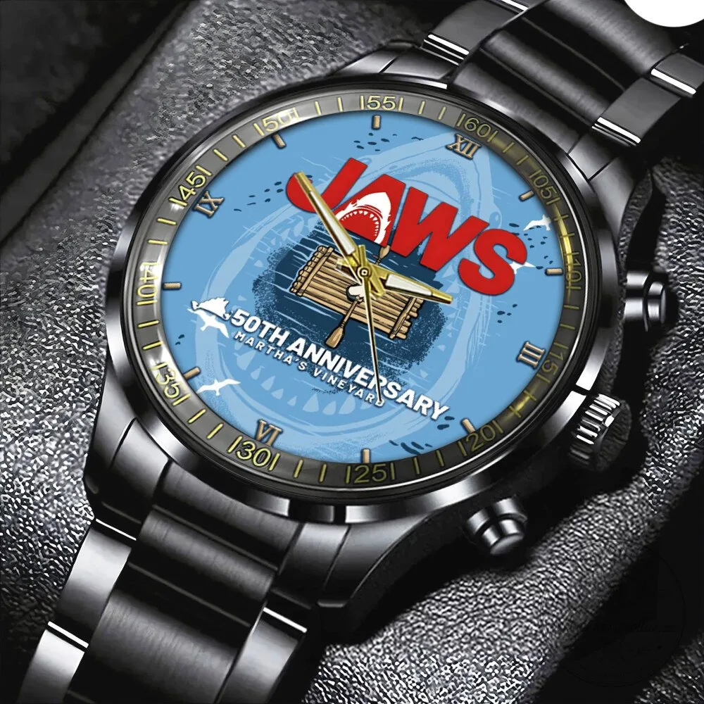 Martha's Vineyard Stainless Steel Watch for Jaws 50th Anniversary