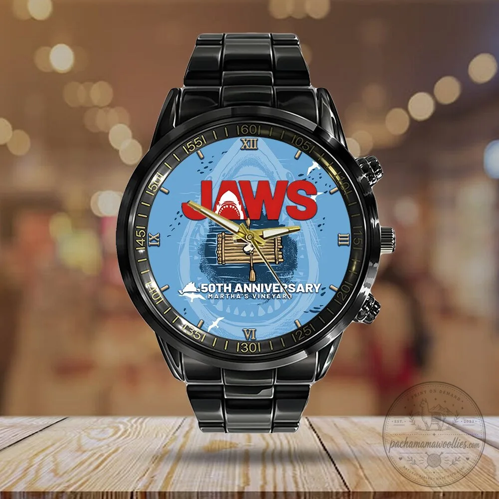 Martha's Vineyard Stainless Steel Watch for Jaws 50th Anniversary 5 Martha