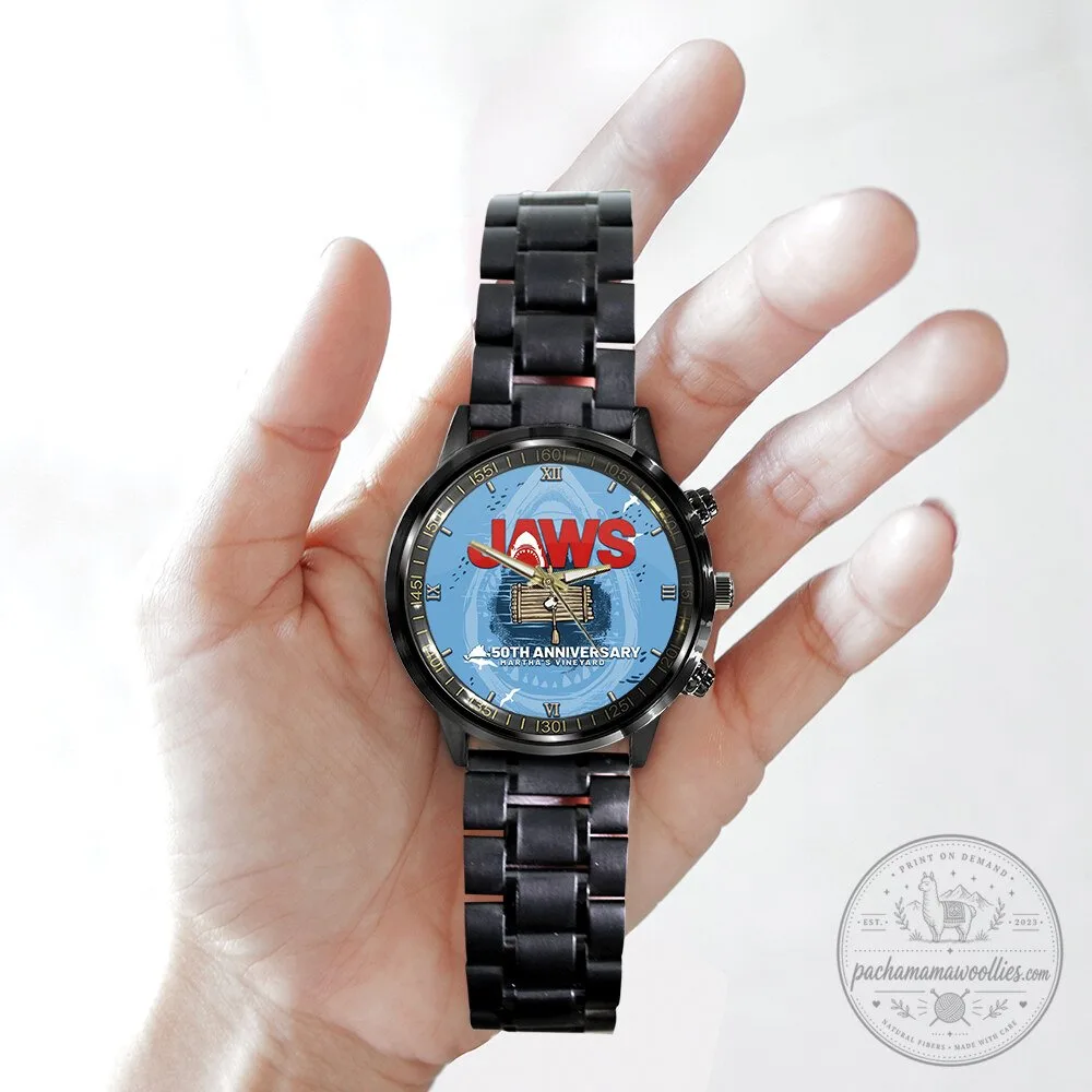 Martha's Vineyard Stainless Steel Watch for Jaws 50th Anniversary 6 Martha