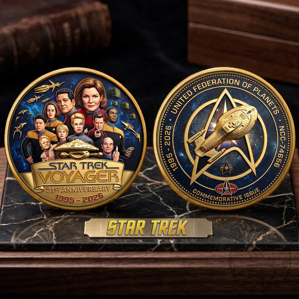 Star Trek Voyager 31st Anniversary Commemorative Coin