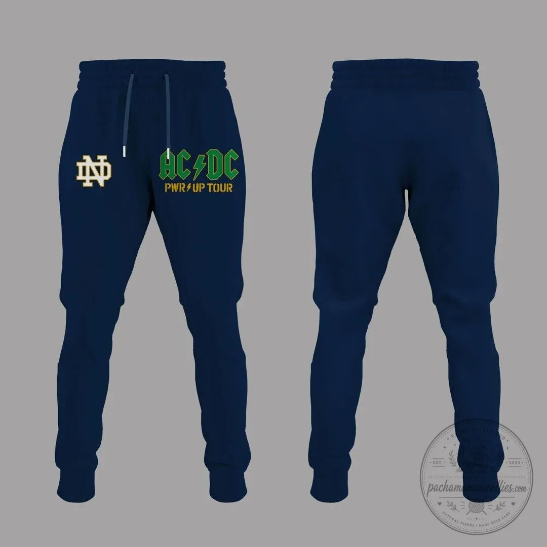 Notre Dame Football AC/DC Power Up Tour 2026 Concert Hoodie 9 Notre Dame Football AC/DC Power Up Tour 2026 Concert Hoodie