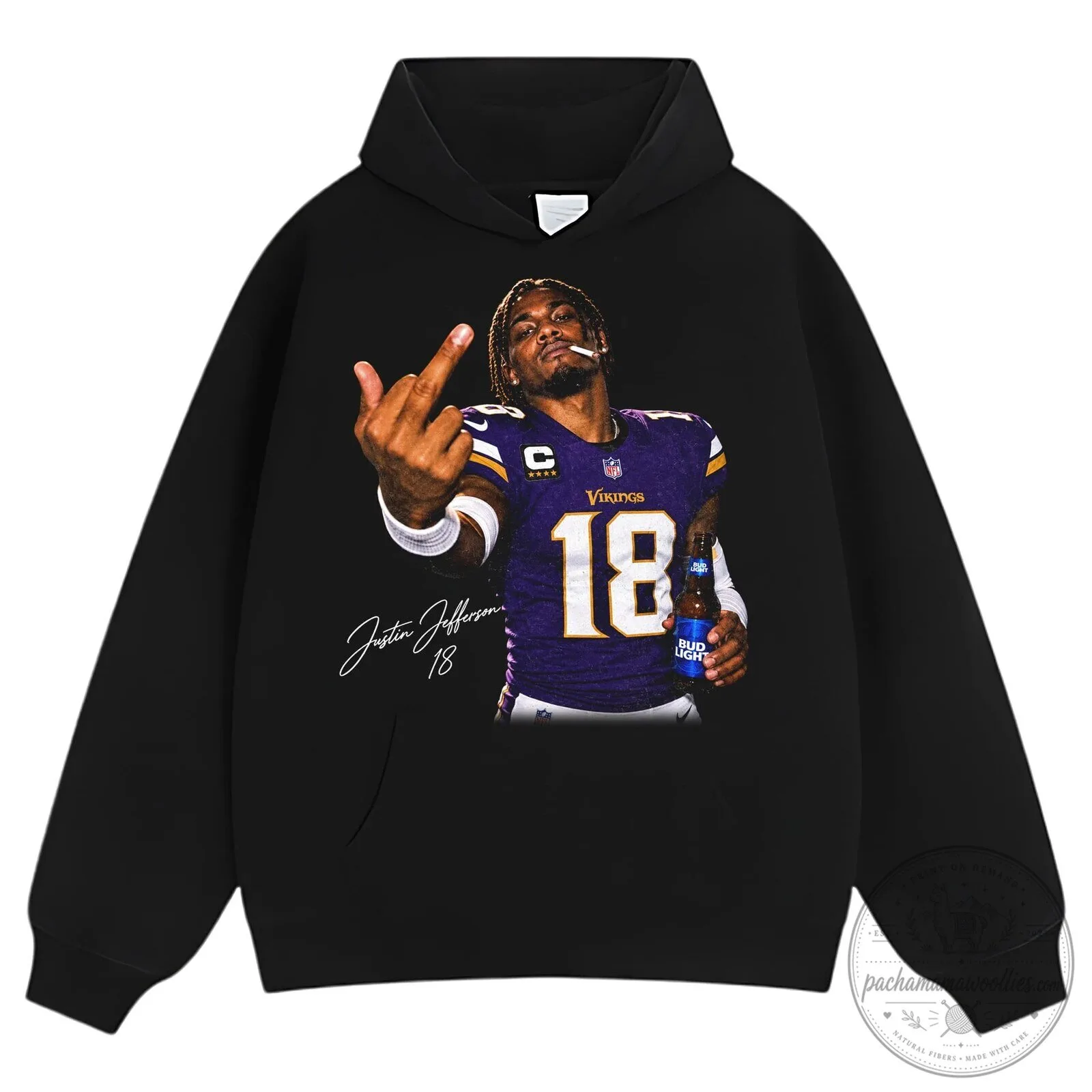 Justin Jefferson Football Player Graphic T-Shirt 15 Justin Jefferson Football Player Graphic T-Shirt