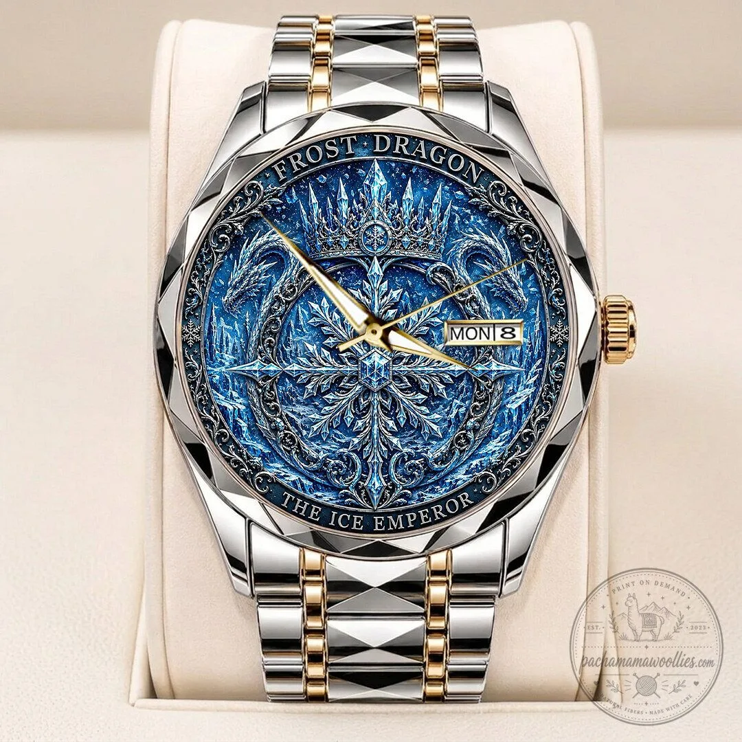 Frost Dragon The Ice Emperor Luxury Quartz Watch for Men