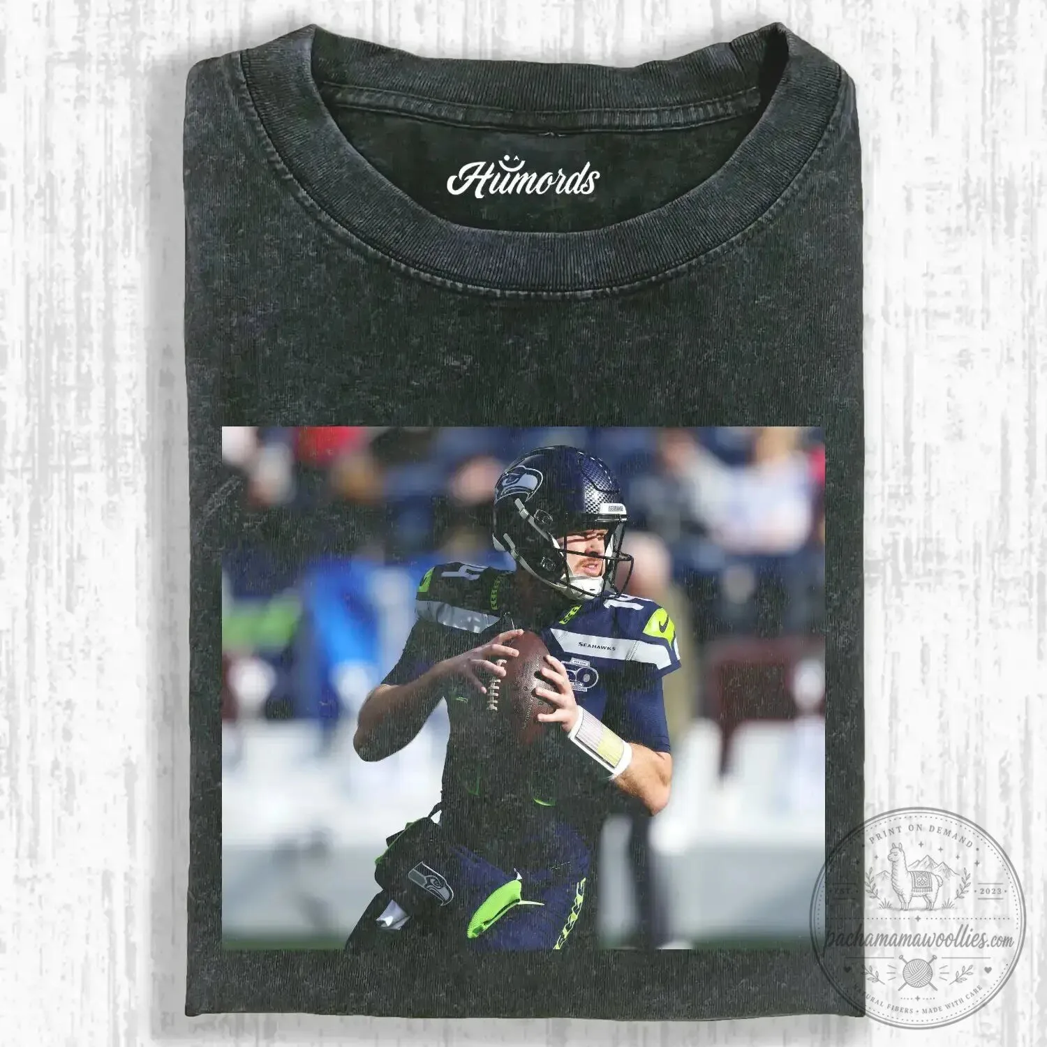 Sam Darnold Seattle Seahawks Football Quarterback Graphic T-Shirt