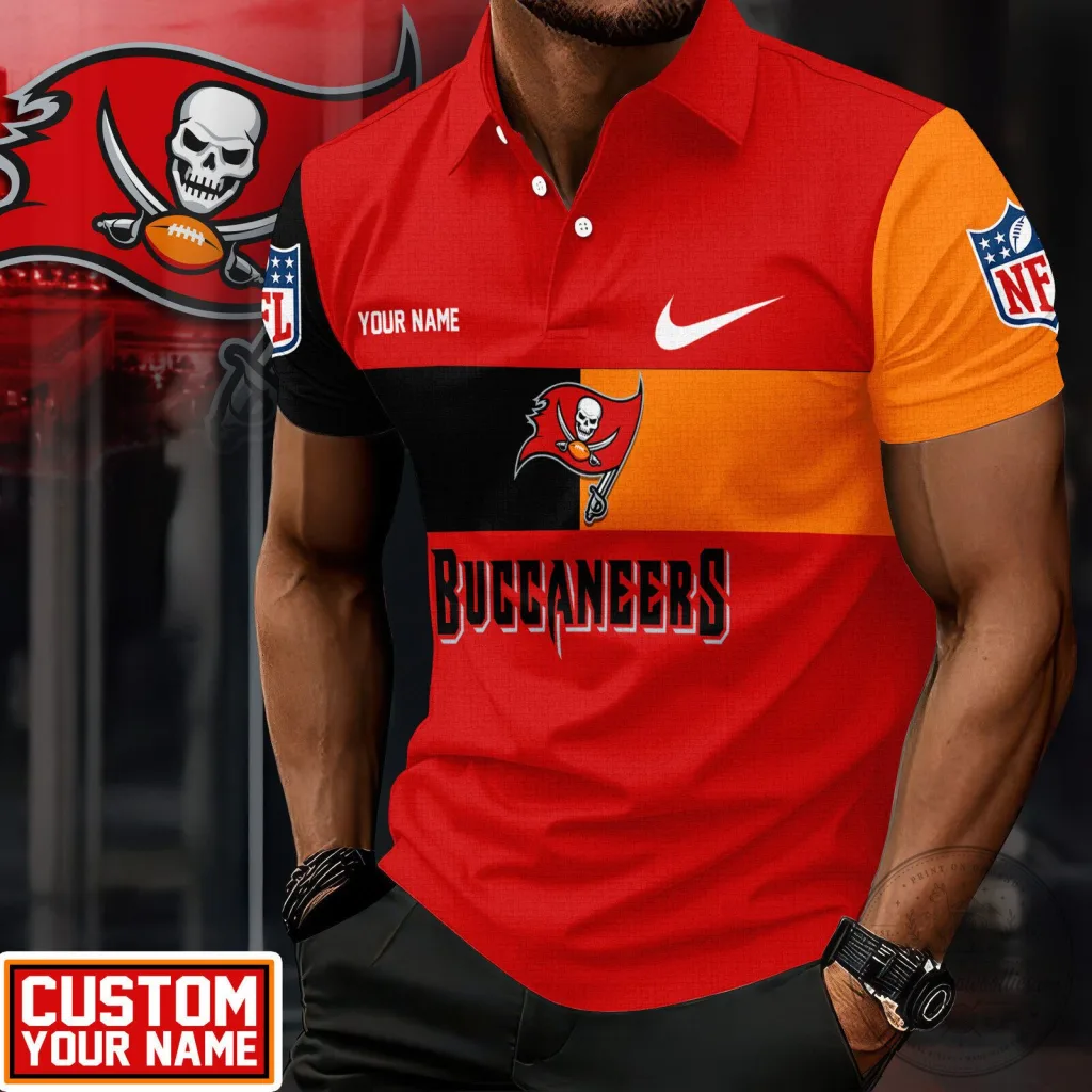 Tampa Bay Buccaneers NFL Football Team Fan Polo Shirt Tampa Bay Buccaneers NFL Football Team Fan Polo Shirt
