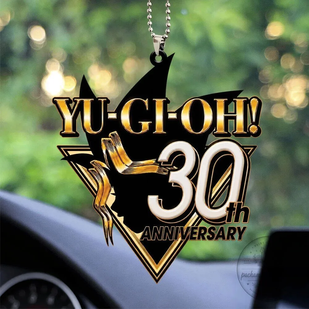 Yu-Gi-Oh! 30th Anniversary Logo Car Hanging Ornament