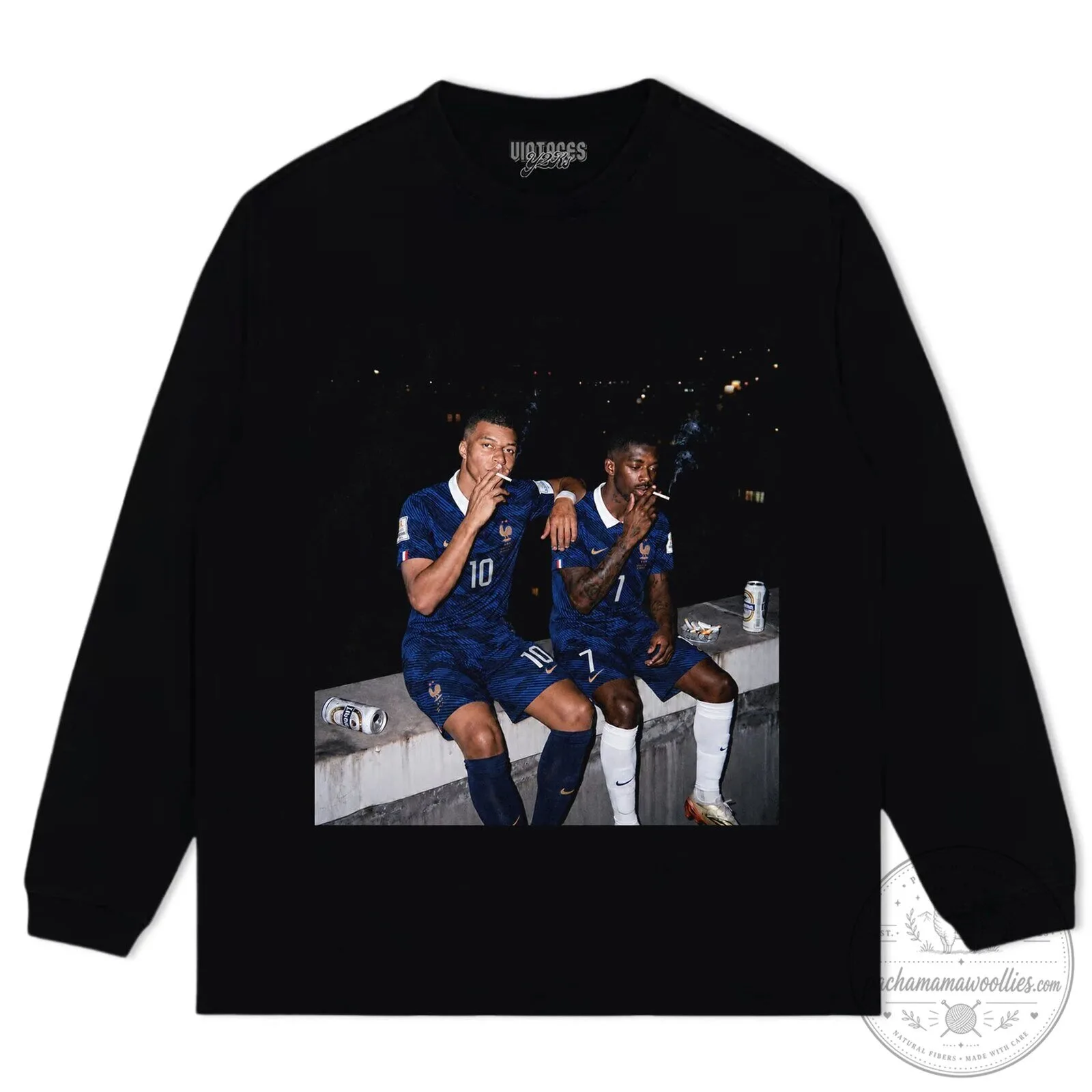 Ousmane Dembele Kylian Mbappe France Football Team T-Shirt 11 Ousmane Dembele Kylian Mbappe France Football Team T-Shirt