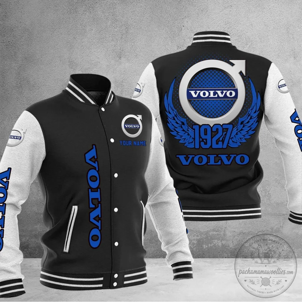 Volvo 1927 Logo Fan Apparel Varsity Jacket Volvo 1927 Logo Fan Apparel Varsity Jacket