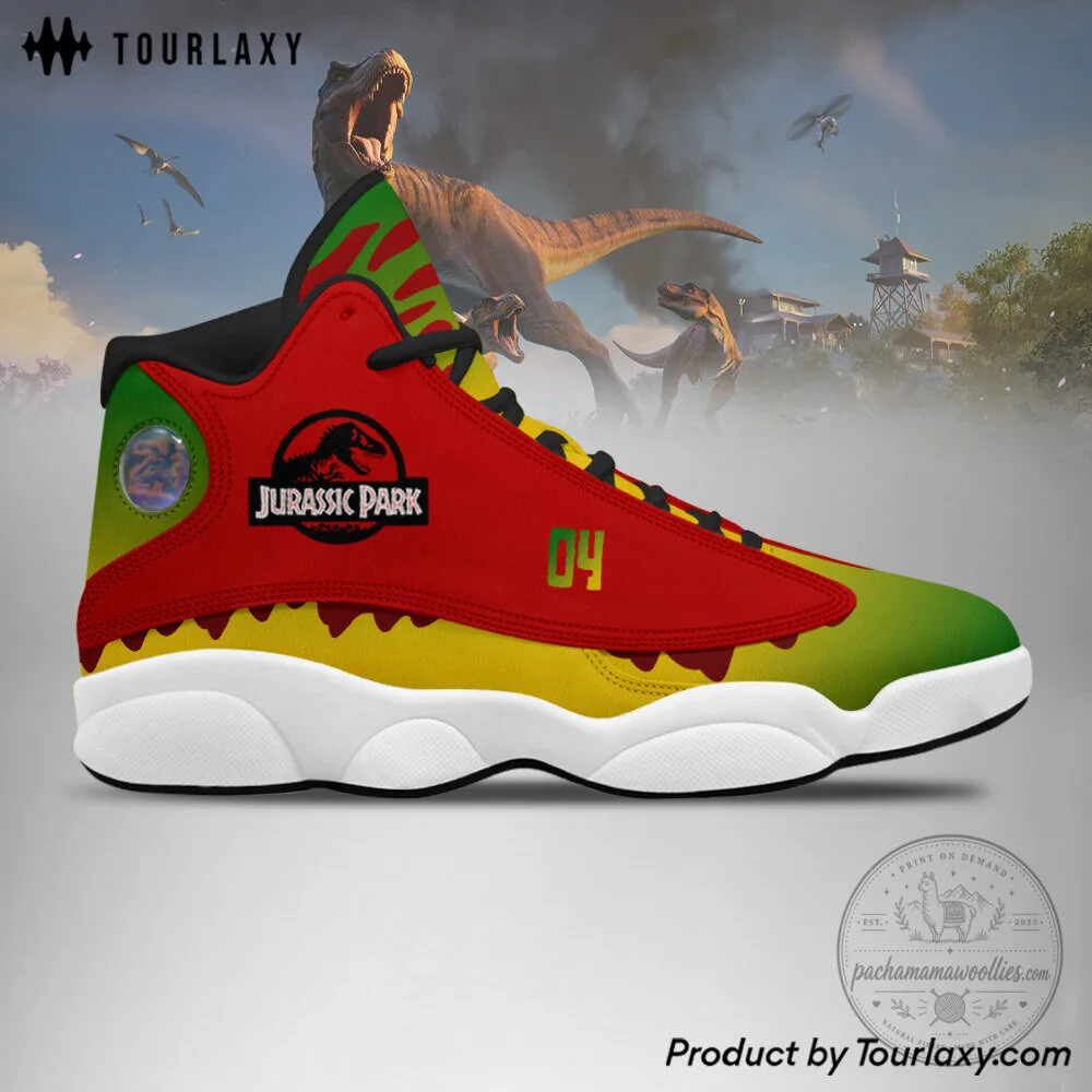 Jurassic Park Movie Logo Dinosaur Adventure Park Fan Shoes 5 Jurassic Park Movie Logo Dinosaur Adventure Park Fan Shoes