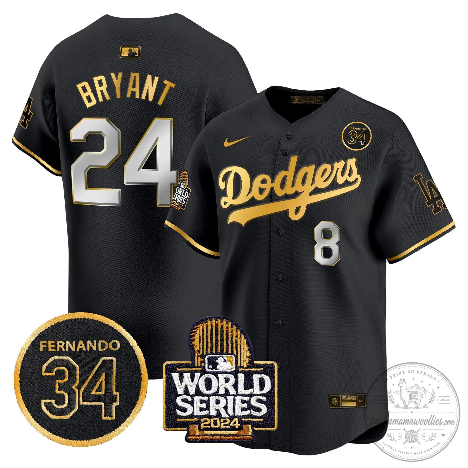 Dodgers Fernando Valenzuela 2024 World Series White Baseball Jersey 104 Dodgers Fernando Valenzuela 2024 World Series White Baseball Jersey