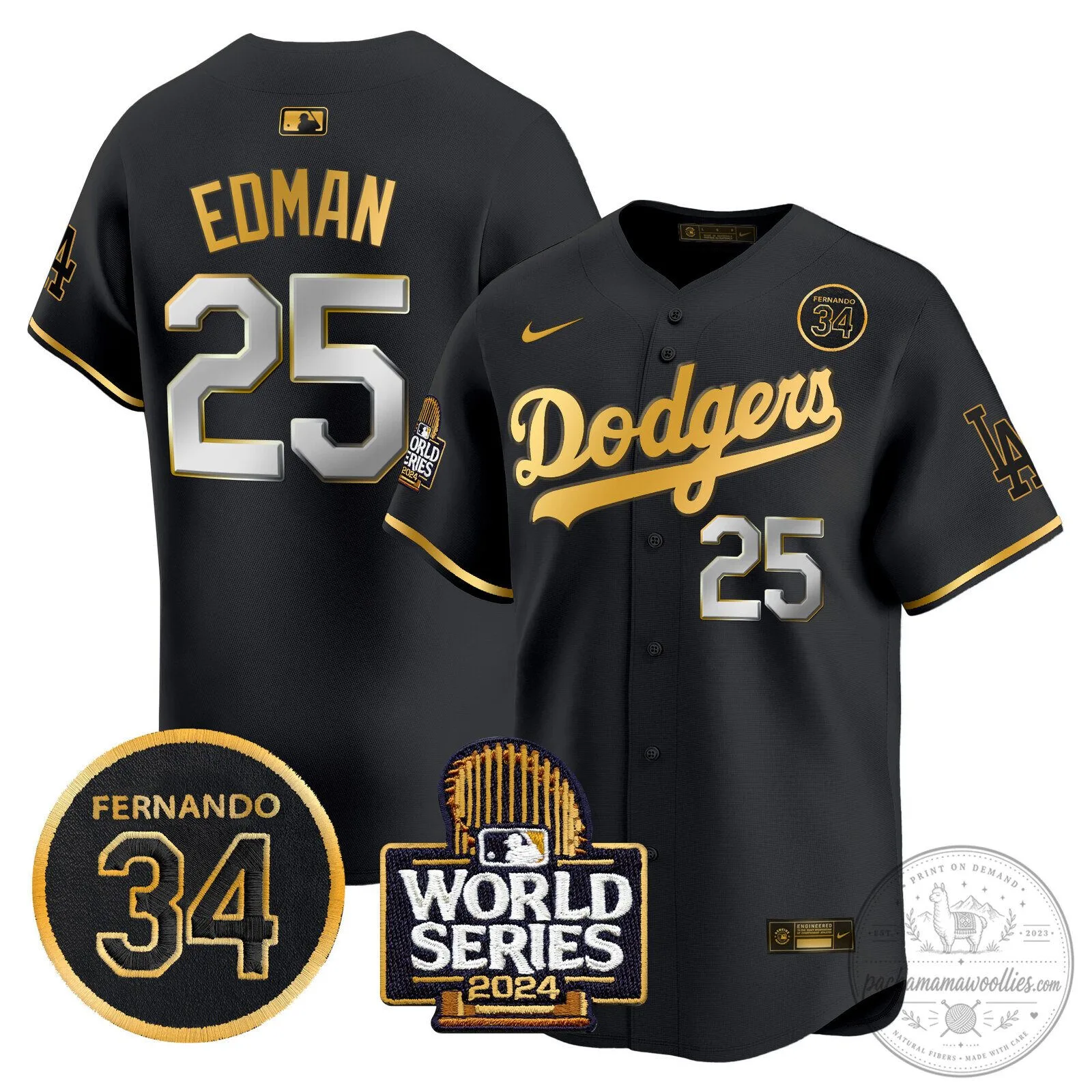 Dodgers Fernando Valenzuela 2024 World Series White Baseball Jersey 108 Dodgers Fernando Valenzuela 2024 World Series White Baseball Jersey