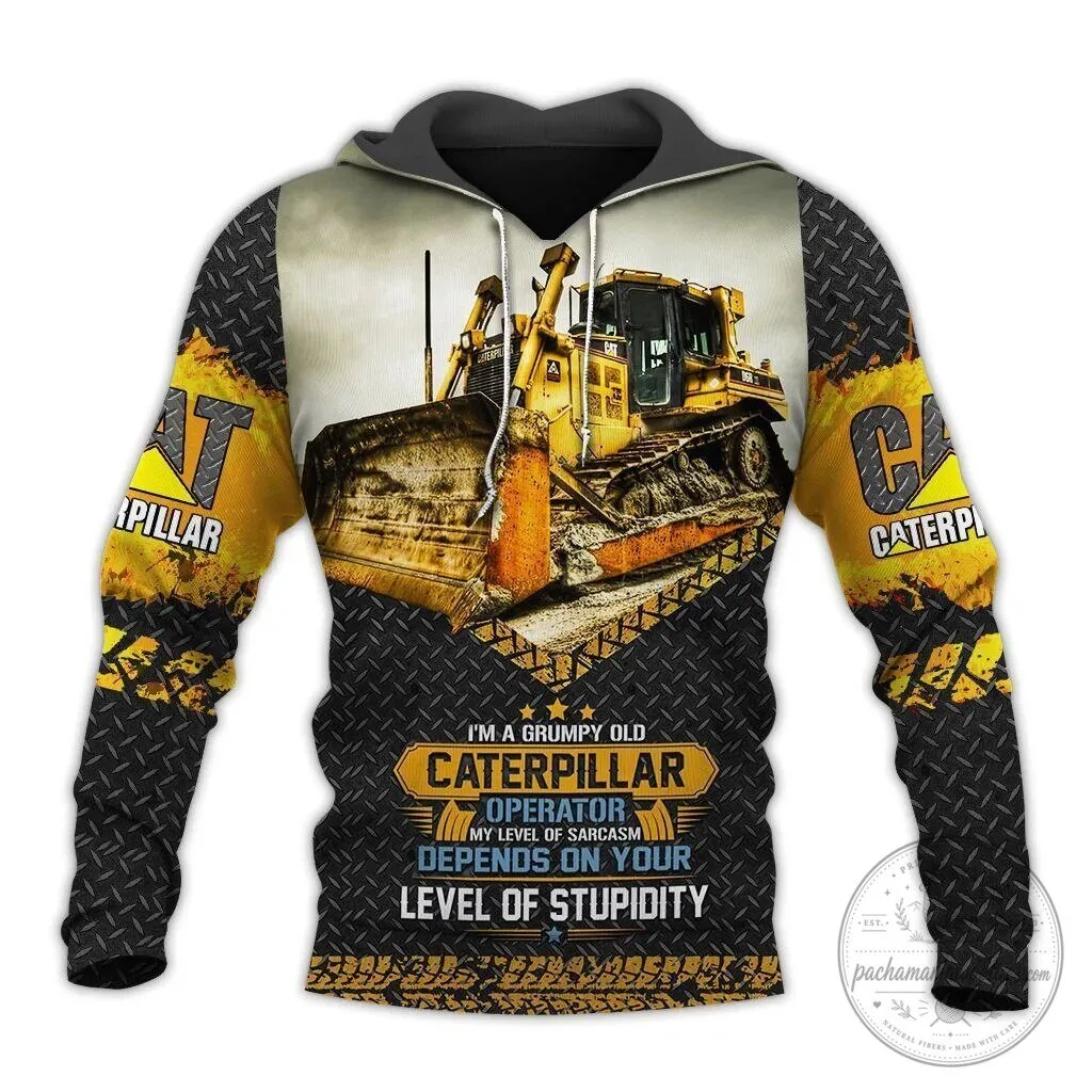 Caterpillar Bulldozer Grumpy Old Operator Quote Hoodie 1 Caterpillar Bulldozer Grumpy Old Operator Quote Hoodie