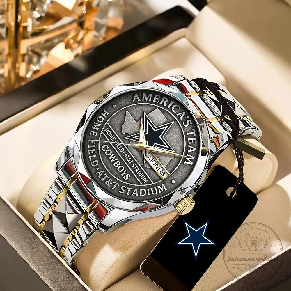 Dallas Cowboys America's Team Home Field AT&T Stadium Quartz Watch