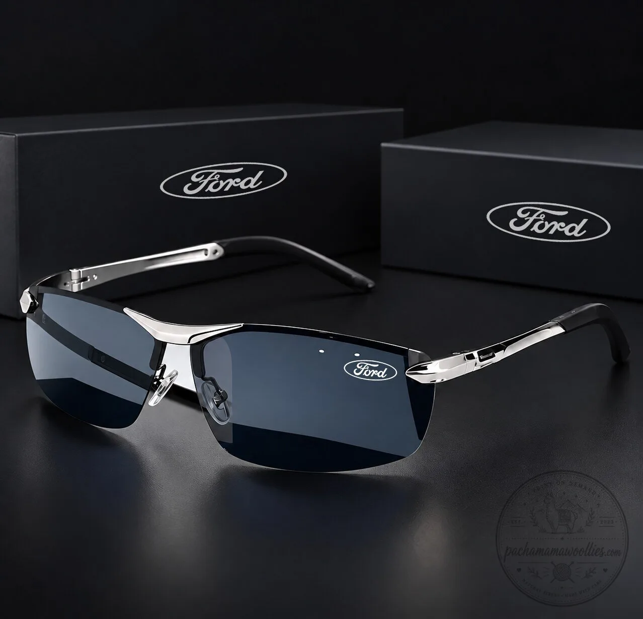 Men's Polarized Sunglasses with Sport Design by Ford Motor Company
