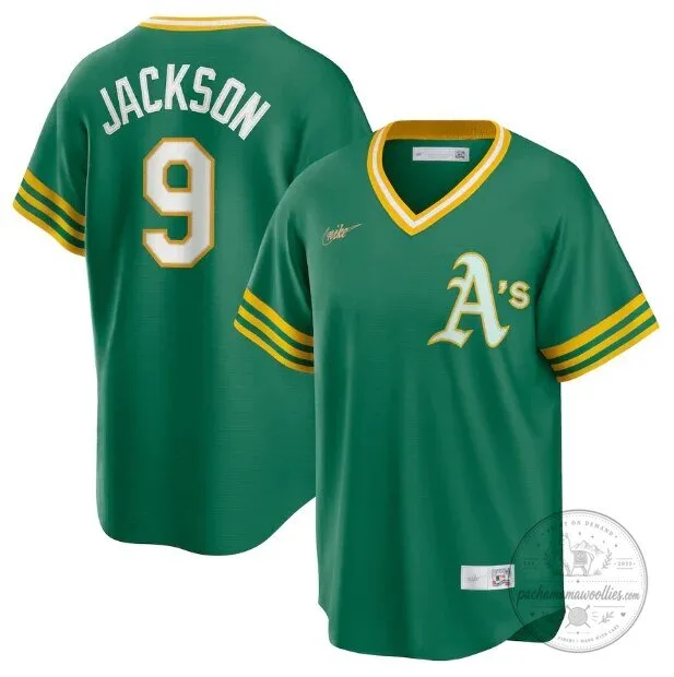 Reggie Jackson Oakland Athletics Cooperstown Collection Baseball Jersey