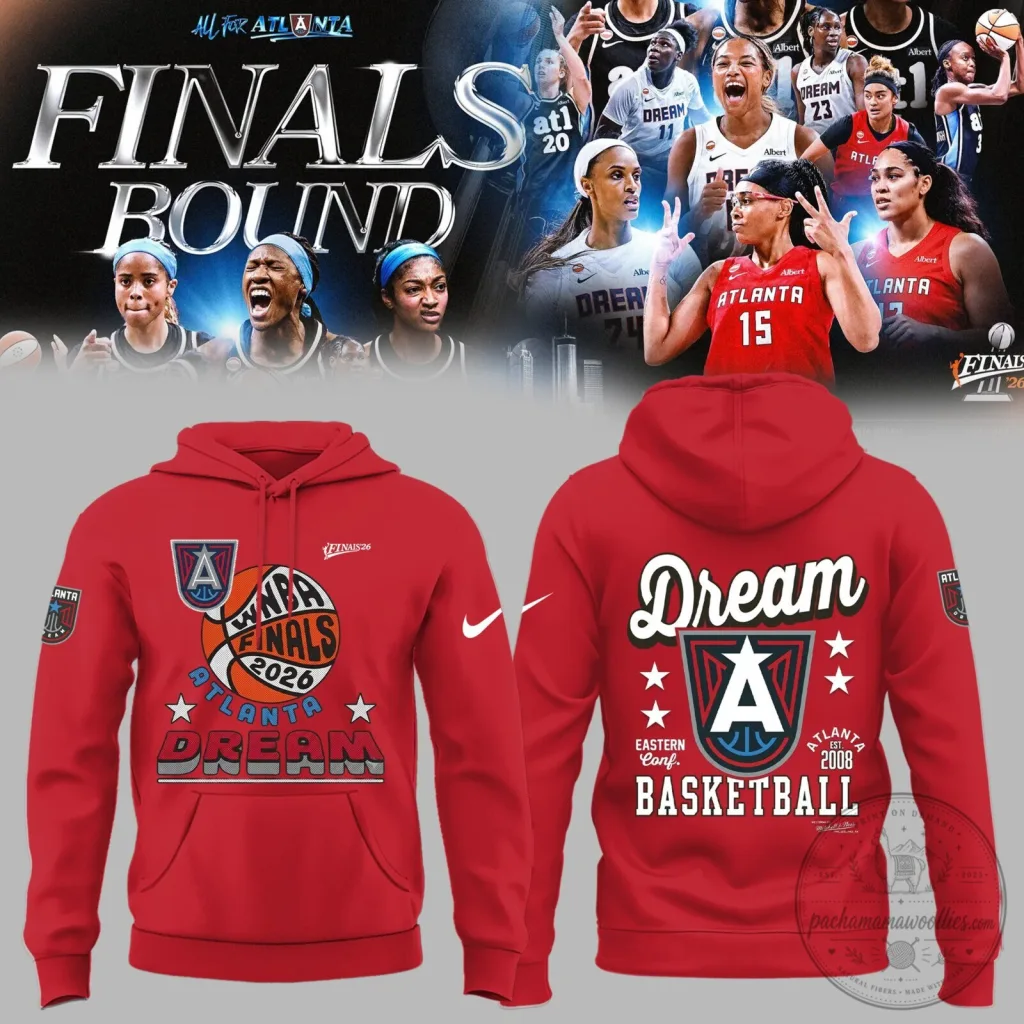 2026 WNBA Finals Bound Hoodie for Eastern Conference - Atlanta Dream Basketball Gear 2026 WNBA Finals Bound Hoodie for Eastern Conference - Atlanta Dream Basketball Gear