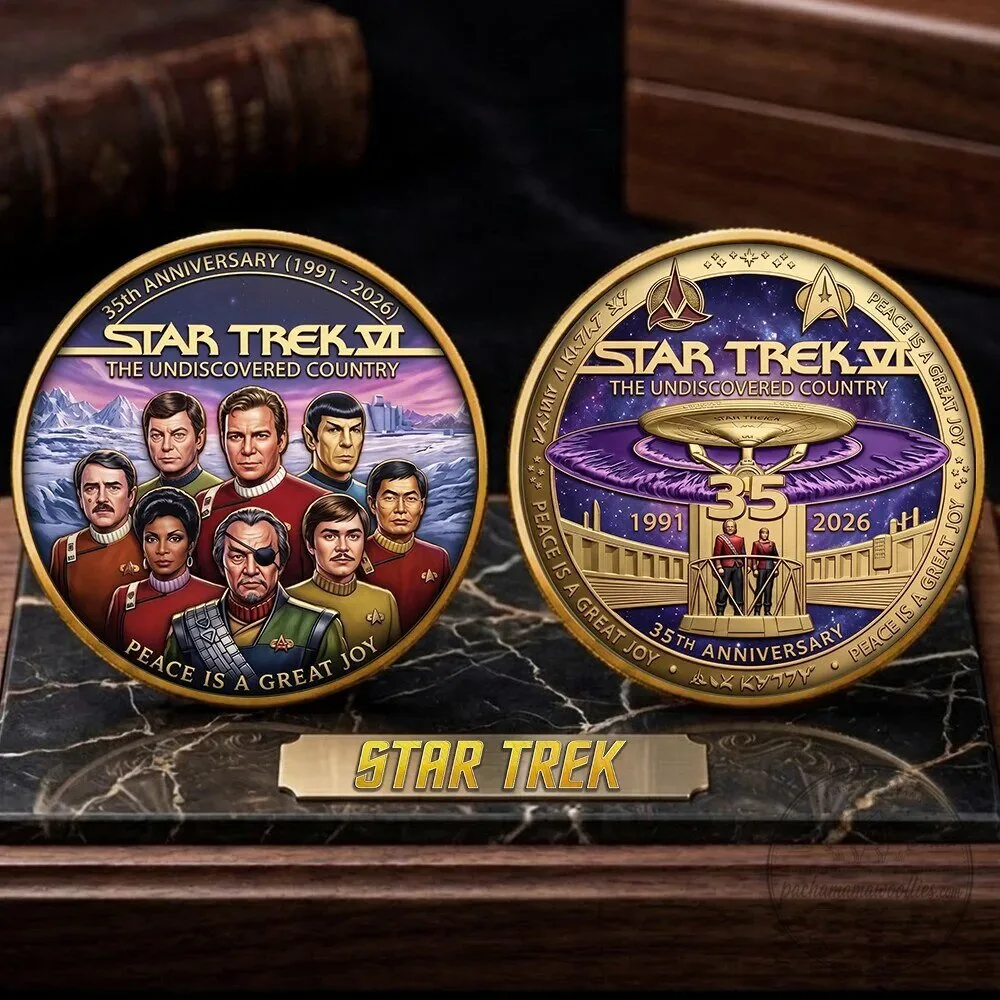 35th Commemorative Coin for The Undiscovered Country from Star Trek VI