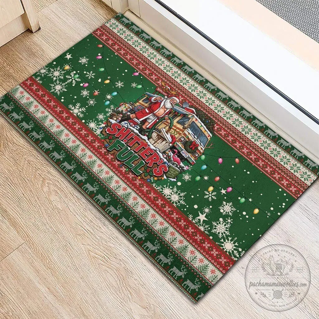 Christmas Vacation Shitter's Full Funny Holiday Welcome Doormat 7 Christmas Vacation Shitter