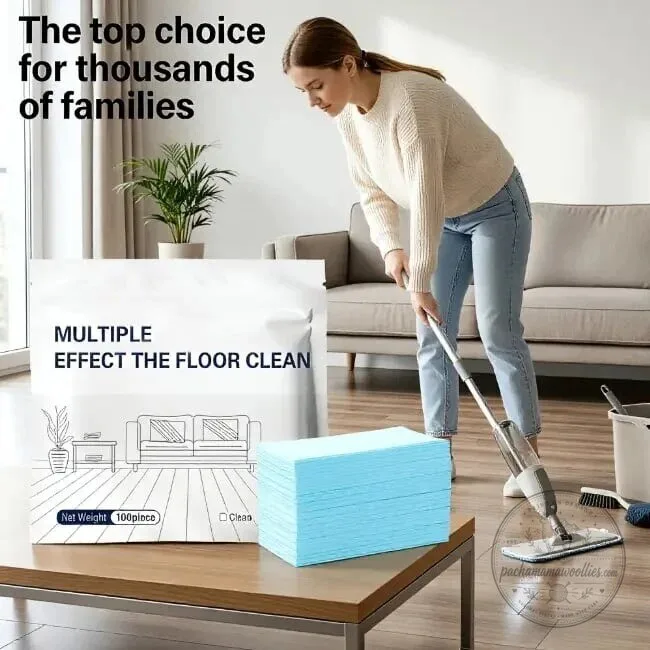 Multi-Effect Floor Cleaning Sheets for Hardwood, Tile, and Laminate Surfaces 15 Multi-Effect Floor Cleaning Sheets for Hardwood, Tile, and Laminate Surfaces