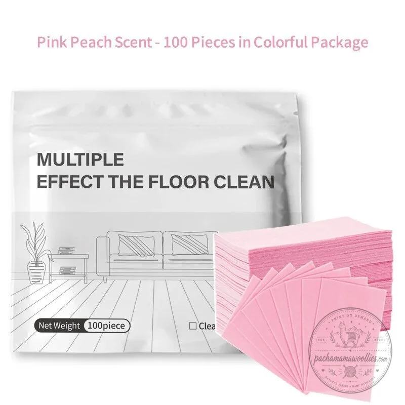 Multi-Effect Floor Cleaning Sheets for Hardwood, Tile, and Laminate Surfaces 25 Multi-Effect Floor Cleaning Sheets for Hardwood, Tile, and Laminate Surfaces