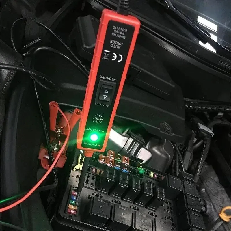 Automotive Circuit Tester 6-24V DC Car Electrical System Diagnostic Tool 12 Automotive Circuit Tester 6-24V DC Car Electrical System Diagnostic Tool