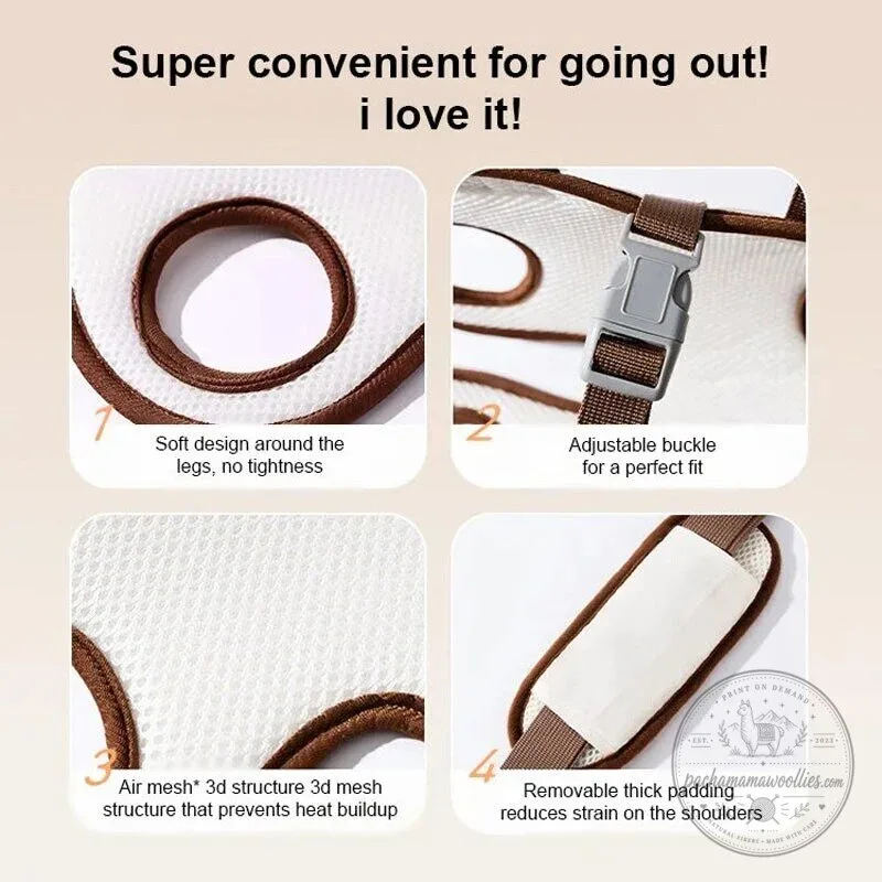 Breathable Pet Carrier Sling Bag for Small Dogs and Cats, Portable Travel Comfort 17 Breathable Pet Carrier Sling Bag for Small Dogs and Cats, Portable Travel Comfort