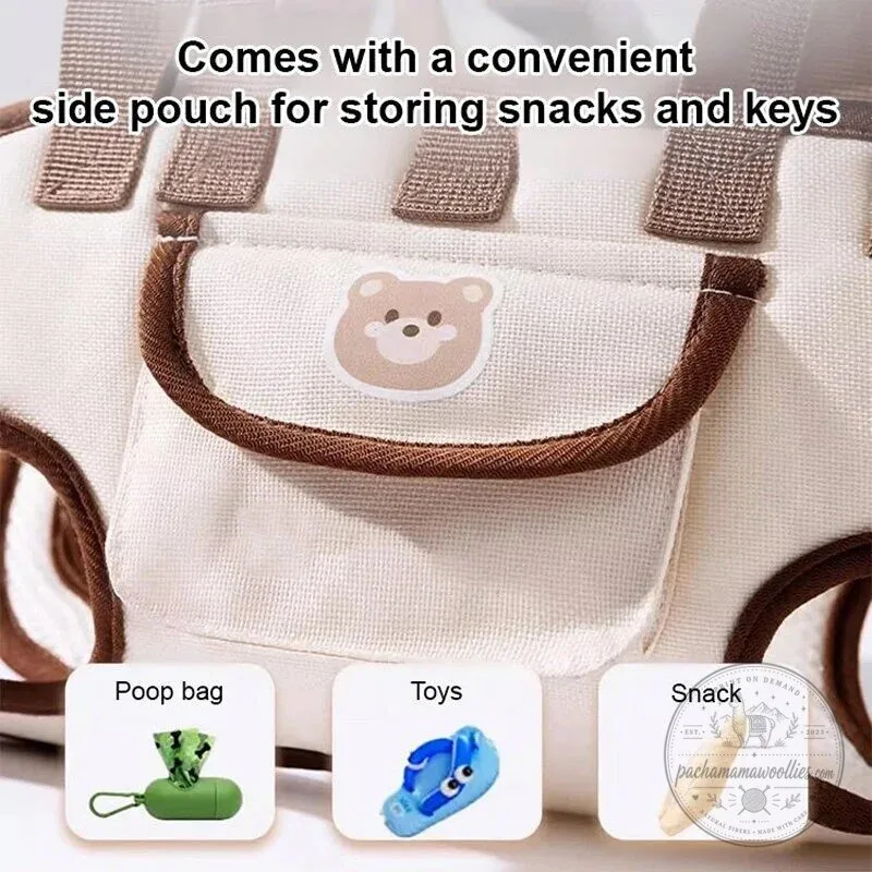 Breathable Pet Carrier Sling Bag for Small Dogs and Cats, Portable Travel Comfort 18 Breathable Pet Carrier Sling Bag for Small Dogs and Cats, Portable Travel Comfort