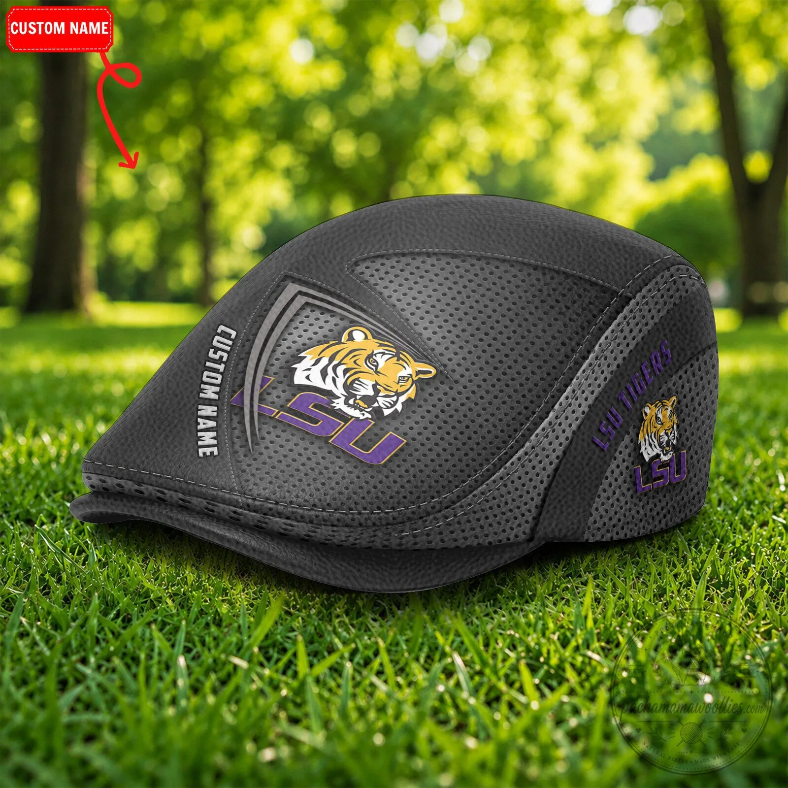 LSU Tigers NCAA Golf Flat Cap