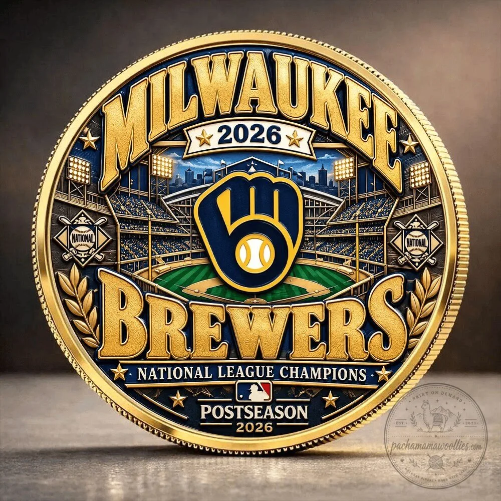 Commemorative Coin for Milwaukee Brewers 2026 National League Championship