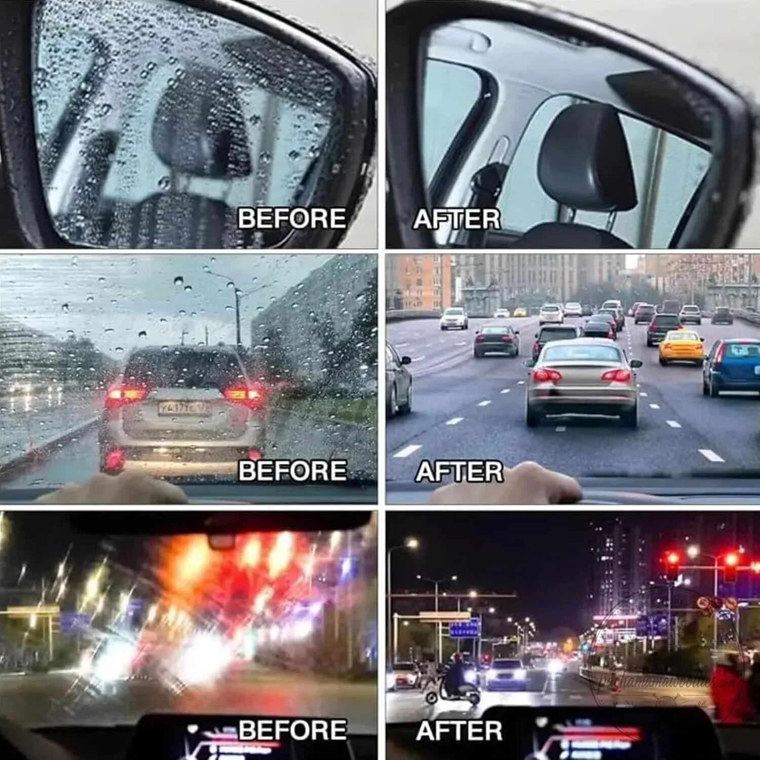 Automotive Glass Oil Film Cleaner with Sponge Applicator for Car Windshield Cleaning 9 Automotive Glass Oil Film Cleaner with Sponge Applicator for Car Windshield Cleaning