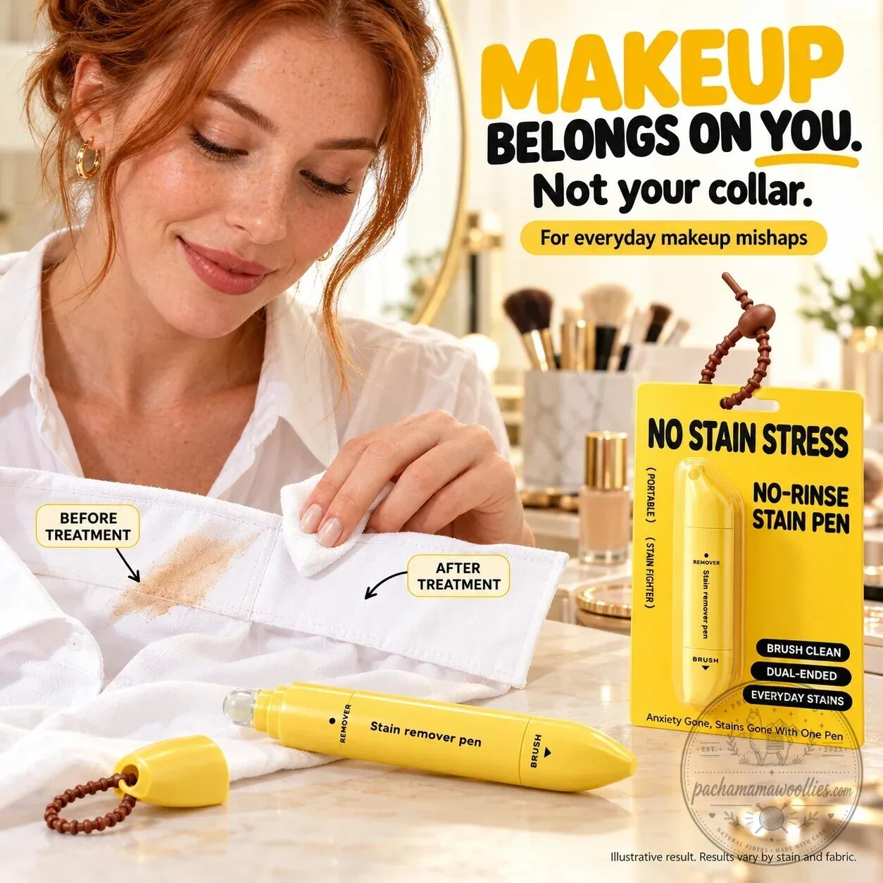 Portable Dual-Head Stain Remover Pen for Instant Waterless Stain Cleaning 16 Portable Dual-Head Stain Remover Pen for Instant Waterless Stain Cleaning