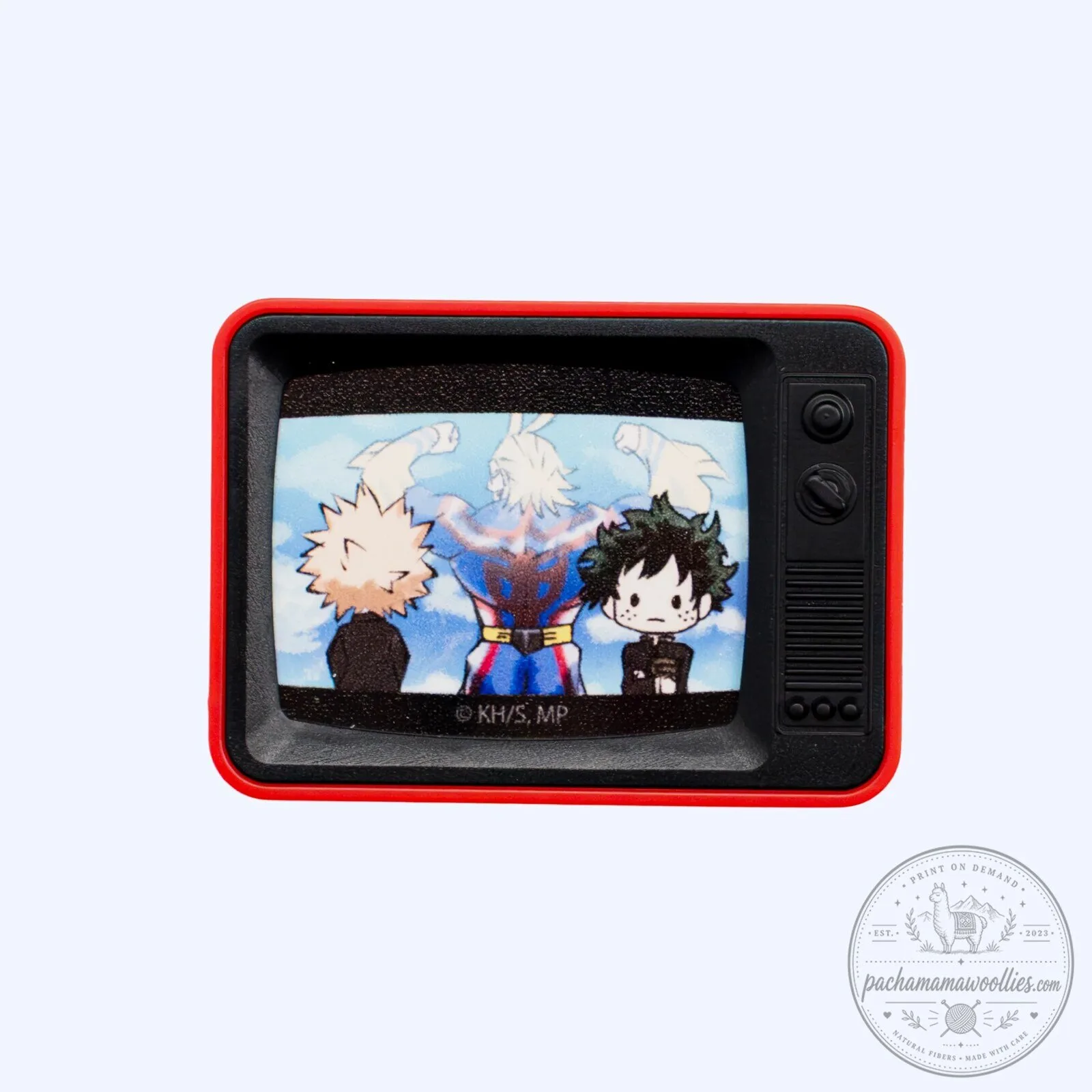 My Hero Academia Deku Bakugo All Might Anime Television Refrigerator Magnet