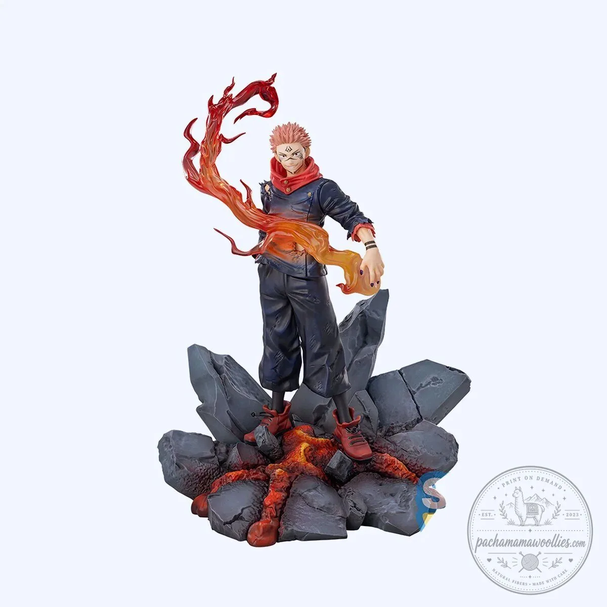 Jujutsu Kaisen Sukuna Fuga Luminasta Anime Character Collectible Figurine