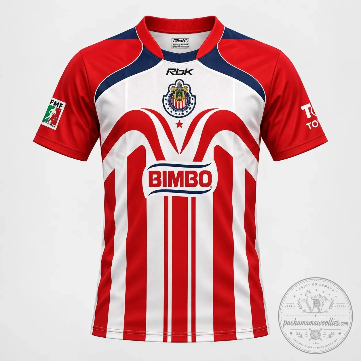 Chivas Guadalajara 2006-2007 Retro Home Soccer Jersey 4 Chivas Guadalajara 2006-2007 Retro Home Soccer Jersey