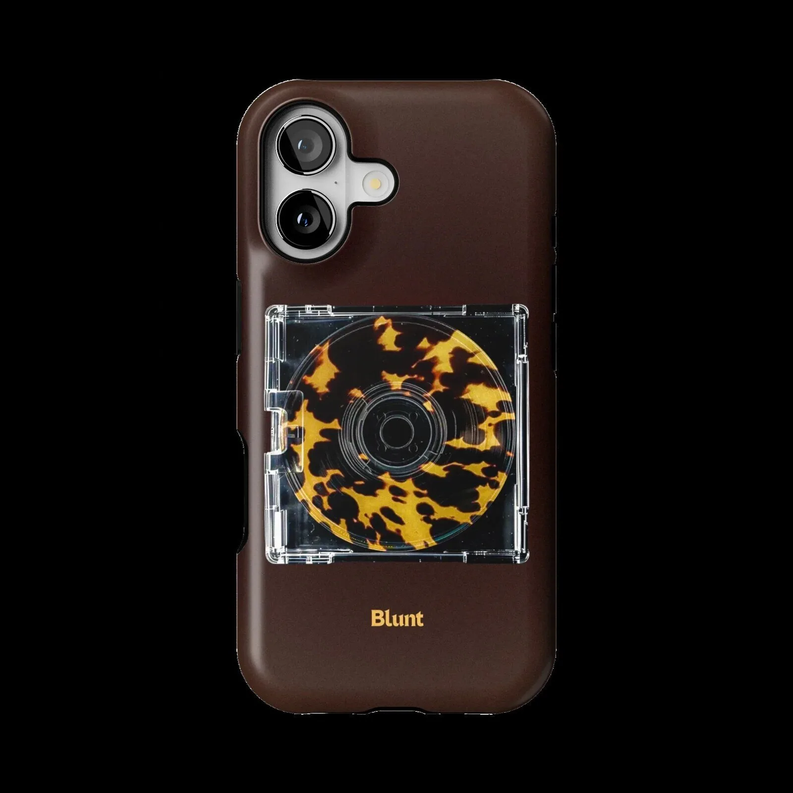 Blunt Tortoise Shell CD Design Brown iPhone Case 1 Blunt Tortoise Shell CD Design Brown iPhone Case