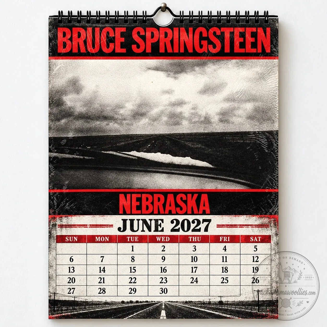 Bruce Springsteen 2027 Album Art Wall Calendar - Music Fan Gift & Home Decor 2D 28 Bruce Springsteen 2027 Album Art Wall Calendar - Music Fan Gift & Home Decor 2D